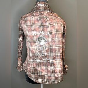 STAY WHILD MOONCHILD HANDMADE FLANNEL